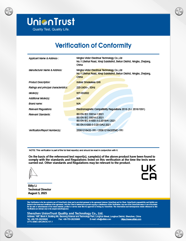 CE-EMC-verificatie van conformiteit