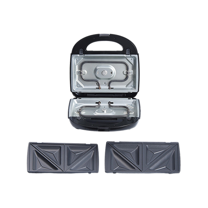 Sandwichmaker met verwisselbare platen
