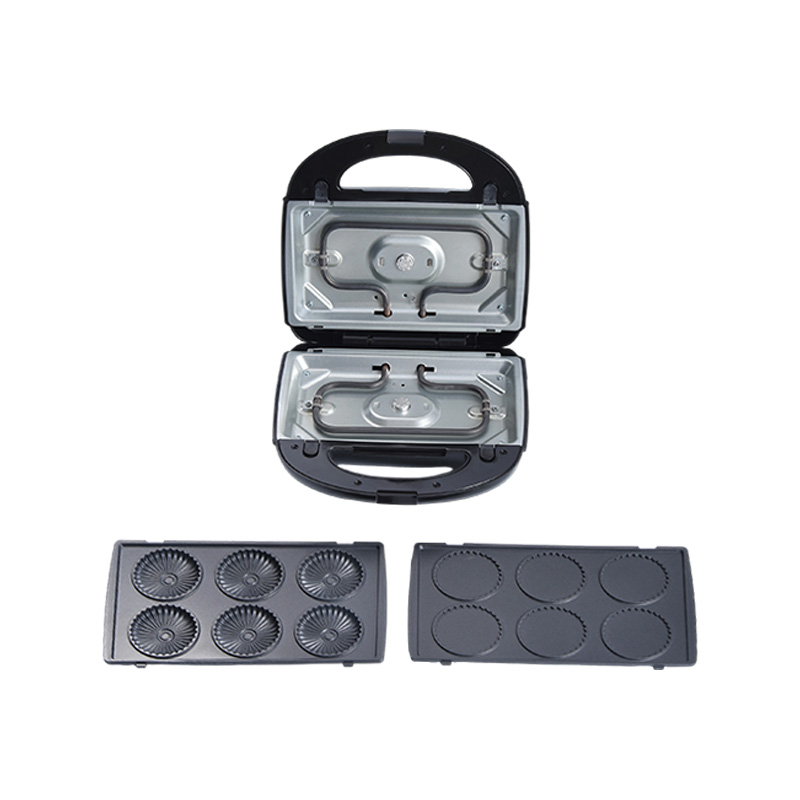Sandwichmaker met verwisselbare platen