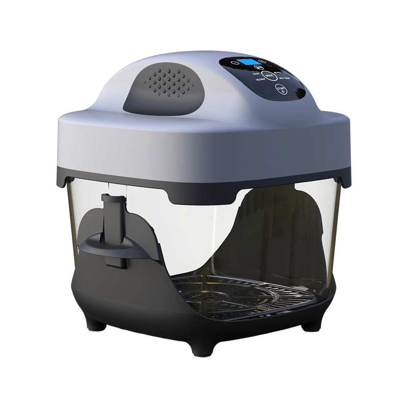 4-in-1 compacte glazen luchtfriteuse